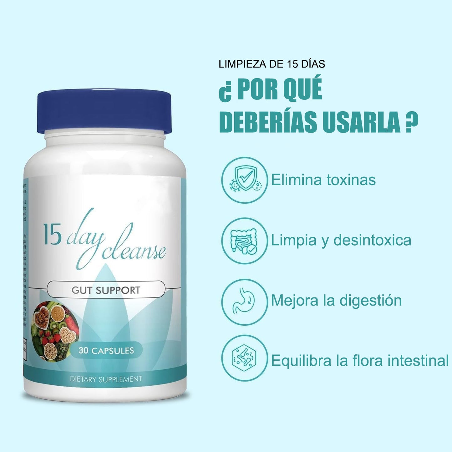 Limpieza Intestinal – 15 días