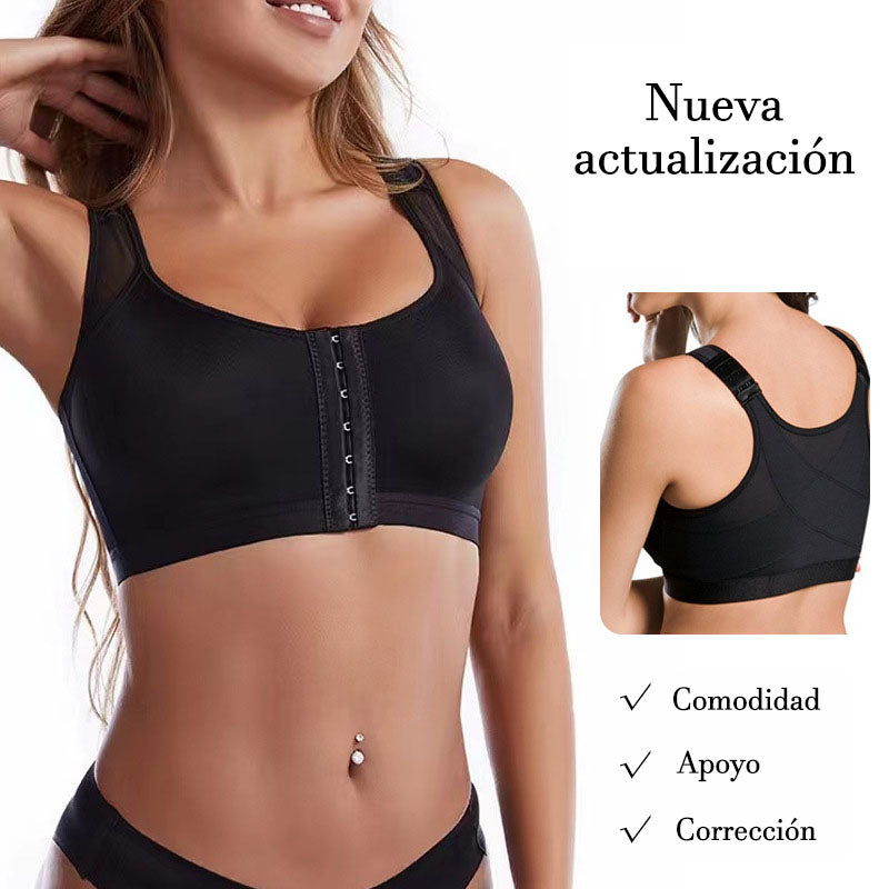 Sujetador corrector sin aros estilo chaleco a prueba de golpes