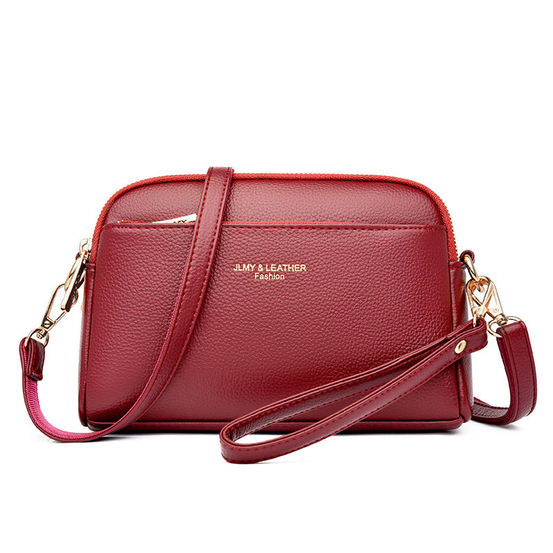 Bolso de mujer con doble compartimento y acabados de calidad