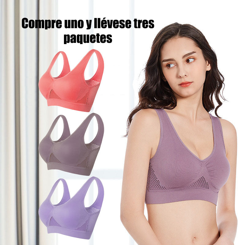 🔥Compre 1 y llévese 3 paquetes:Sujetador deportivo hueco