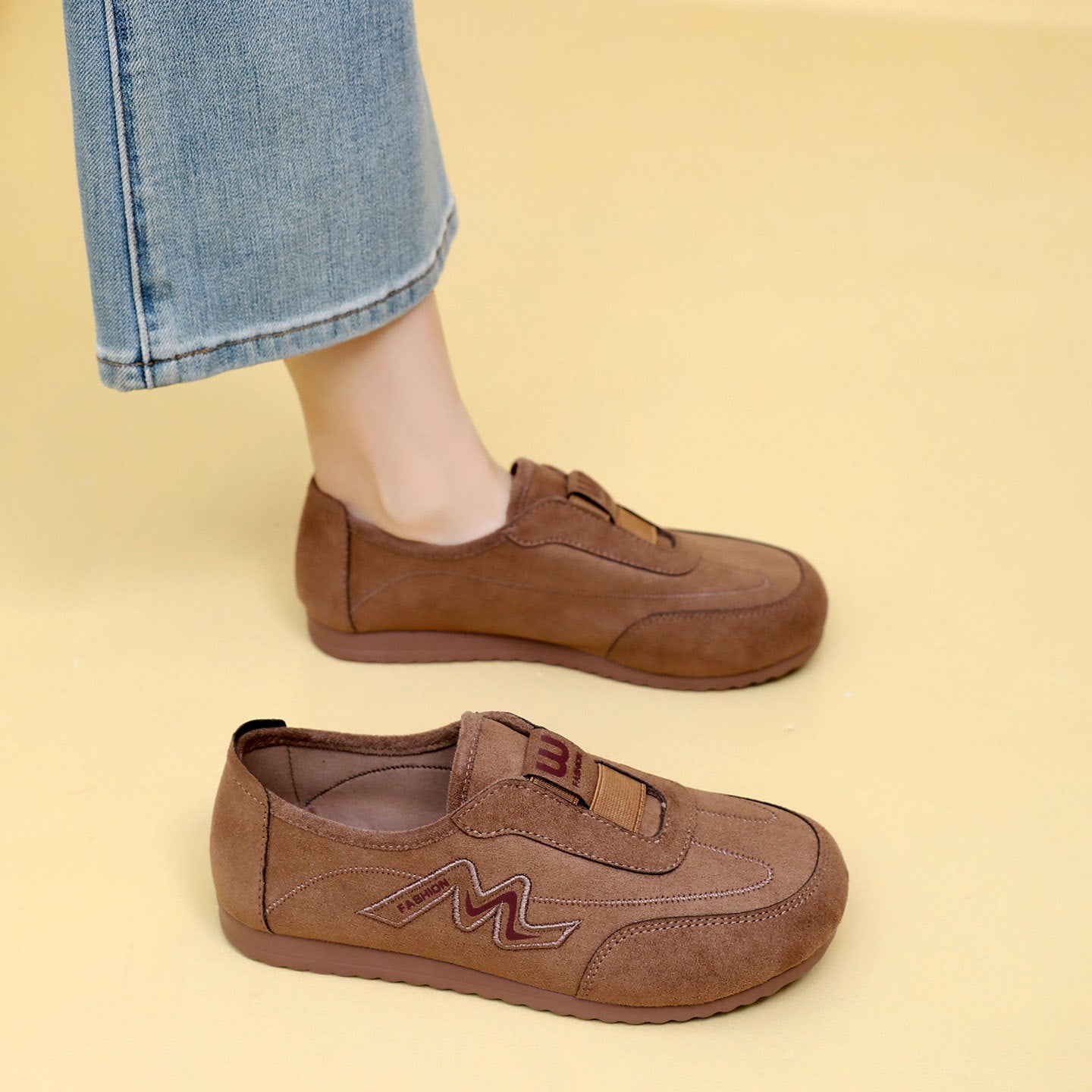 Zapatos casuales de suela suave que no cansan