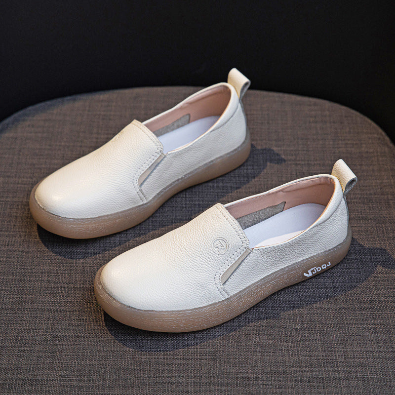 Mocasines de piel – primera capa, suela suave