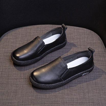 Mocasines de piel – primera capa, suela suave
