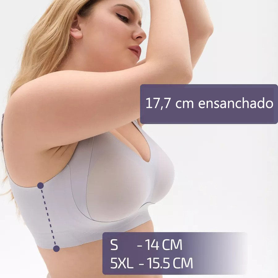 🔥Sujetador de realce de talla grande, superventas - Sin aros