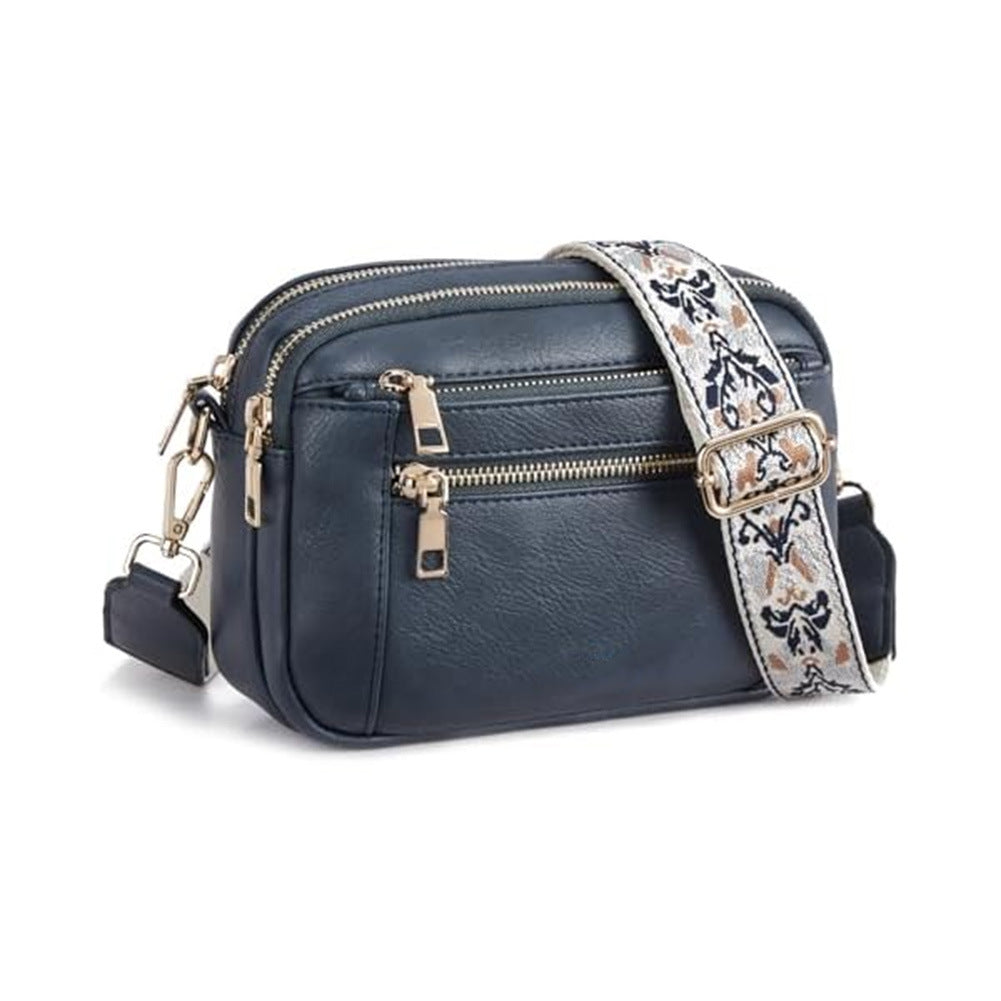 Bolso multifuncional con bloques de color estilo americano