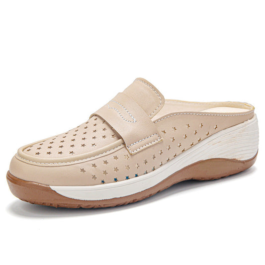 Zapatillas de verano con agujeros