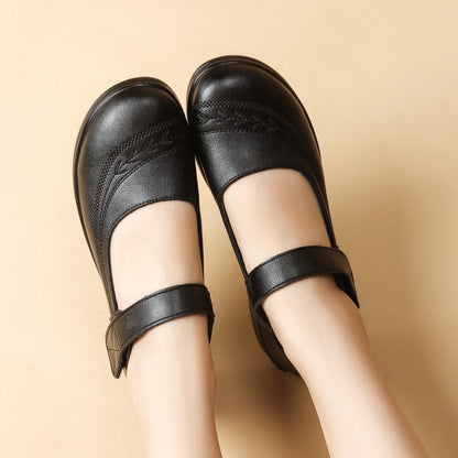 Zapatos de cuero premium – suela de goma