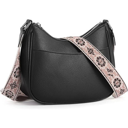 Bolso lunar retro de color sólido
