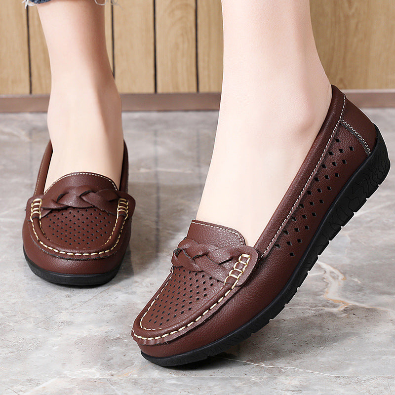 Zapatos de cuero – suela antideslizante flexible