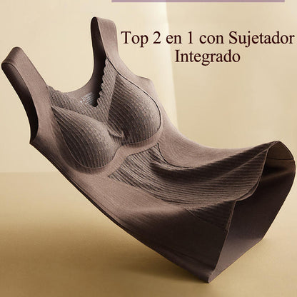 Camiseta térmica sin necesidad de sujetador