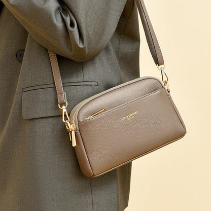 Bolso de mujer con doble compartimento y acabados de calidad