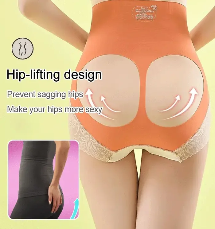 Último día 49% de descuento ❤️Culotte de cintura alta sin costuras