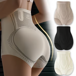 Shorts reductores de fibra iónica Ice Silk para control de abdomen