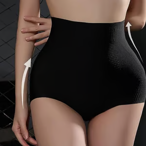 Shorts reductores de fibra iónica Ice Silk para control de abdomen