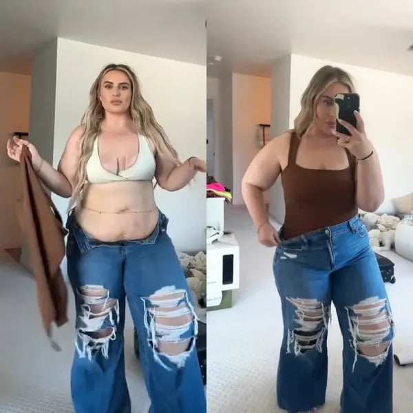 🔥Último día 49% de descuento✨Tops y bodies sin mangas con control de abdomen