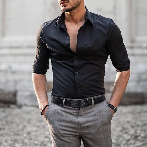 🔥Early Father's Day Sale 49% OFF - Leather Ratchet Belt With Adjustable Buckle