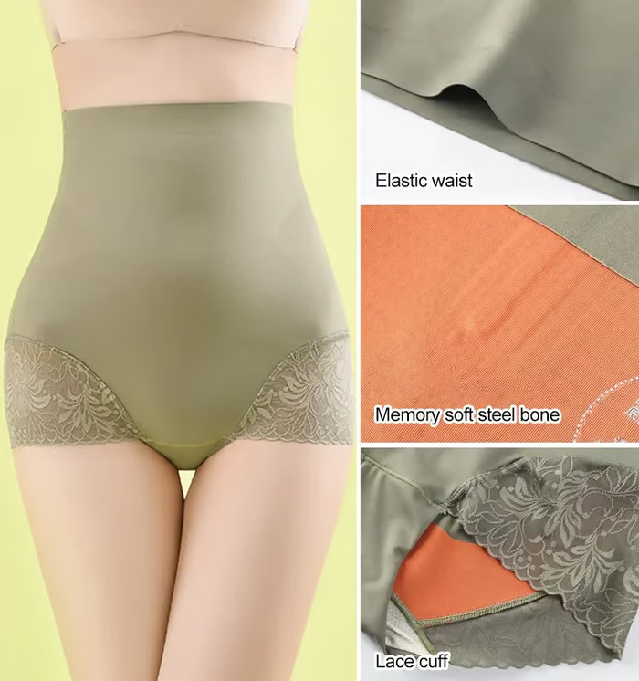 Último día 49% de descuento ❤️Culotte de cintura alta sin costuras
