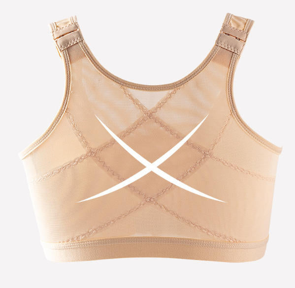 Sujetador corrector sin aros estilo chaleco a prueba de golpes