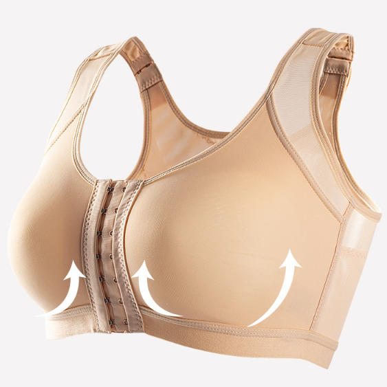 Sujetador corrector sin aros estilo chaleco a prueba de golpes